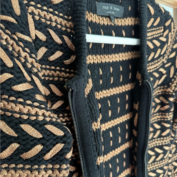 rag & bone Lisbeth Lambswool Blend Cardigan - Picture 6 of 6